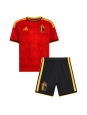 Otroške Nogometnih dresov Belgija Matias Fernandez-Pardo #26 Domači SP 2026 Kratki rokavi (+ hlače)